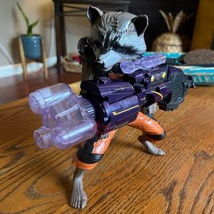 Rocket Raccoon talking action figure